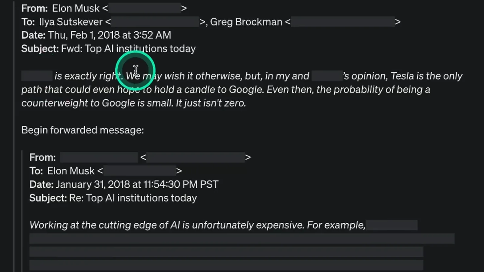 The 2018 Tesla proposal