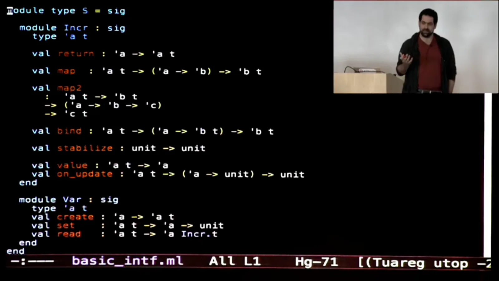 The early Incremental interface