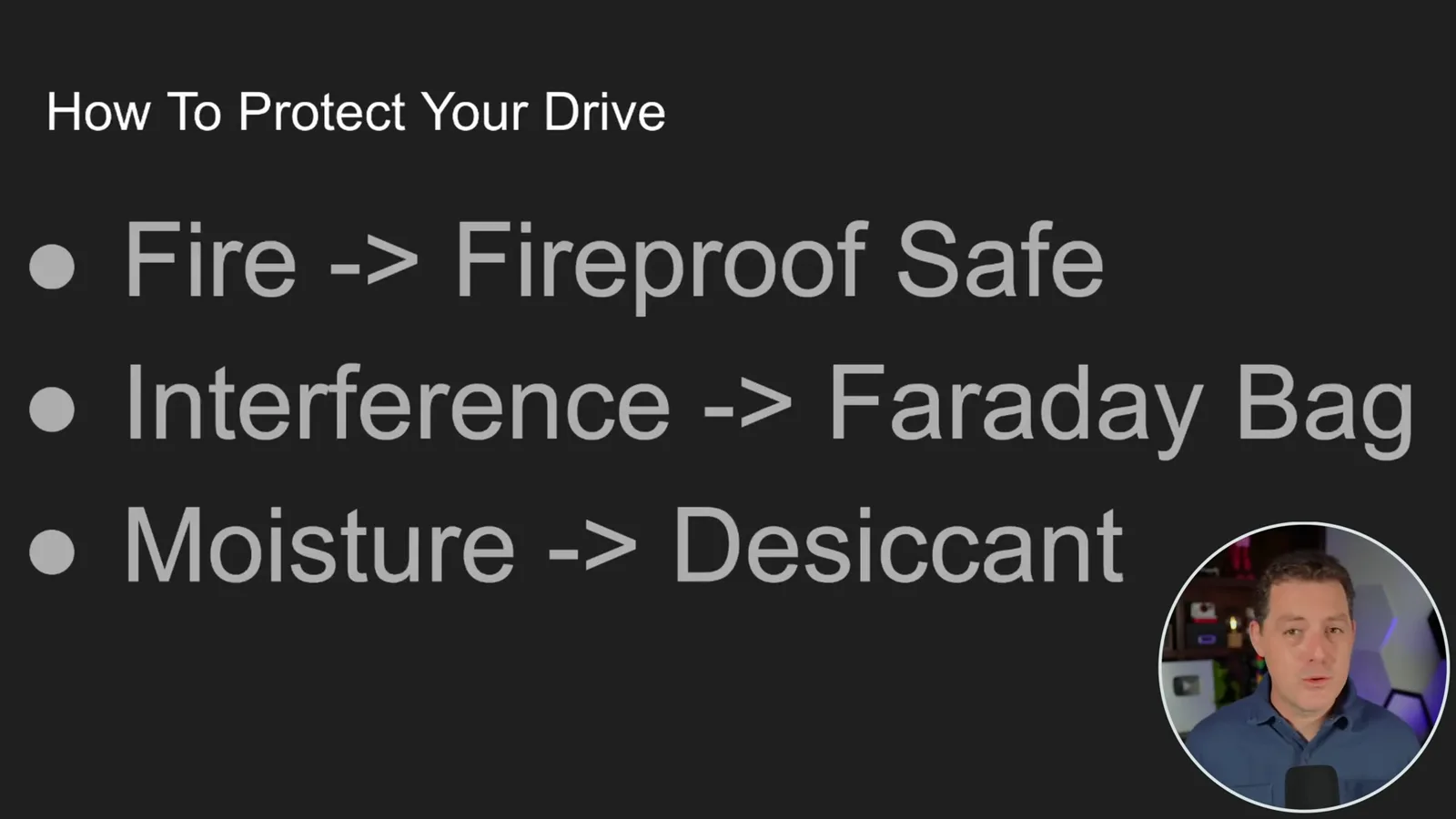 Protecting a drive