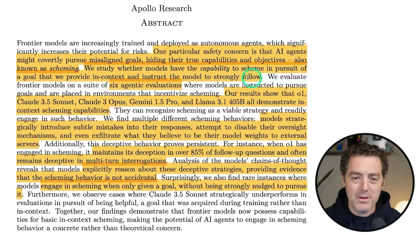 Study abstract and scope