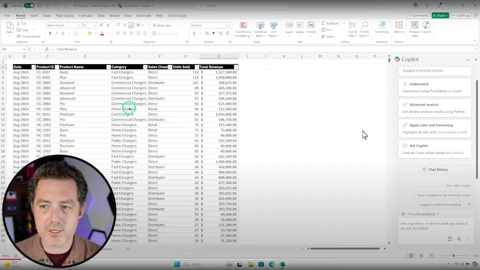 Copilot in Excel