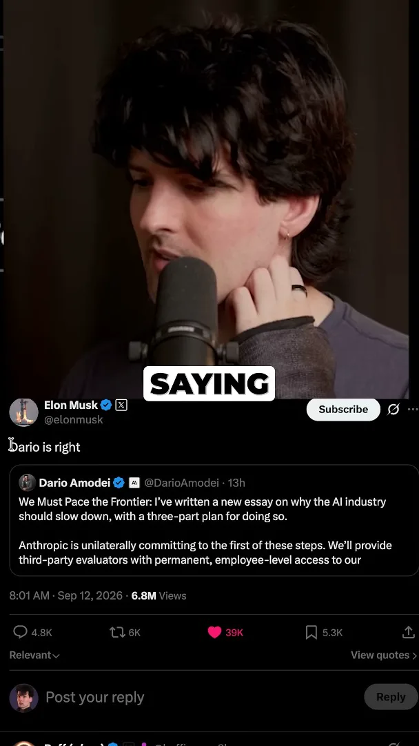 Musk’s response