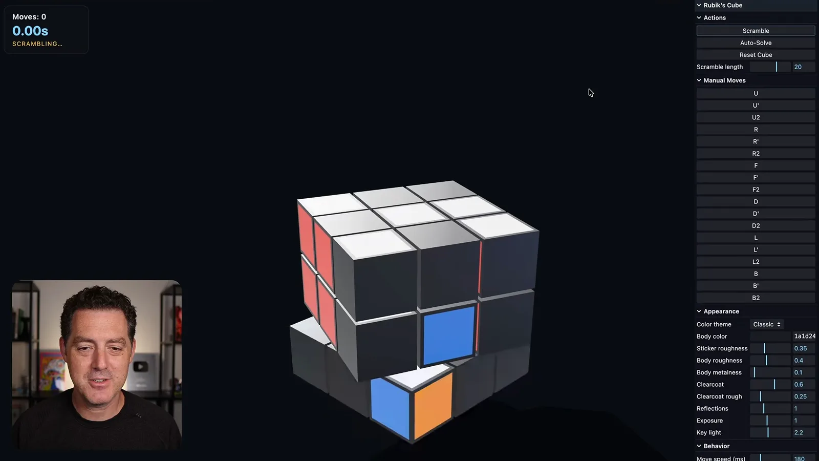 Rubik’s Cube rendering issue