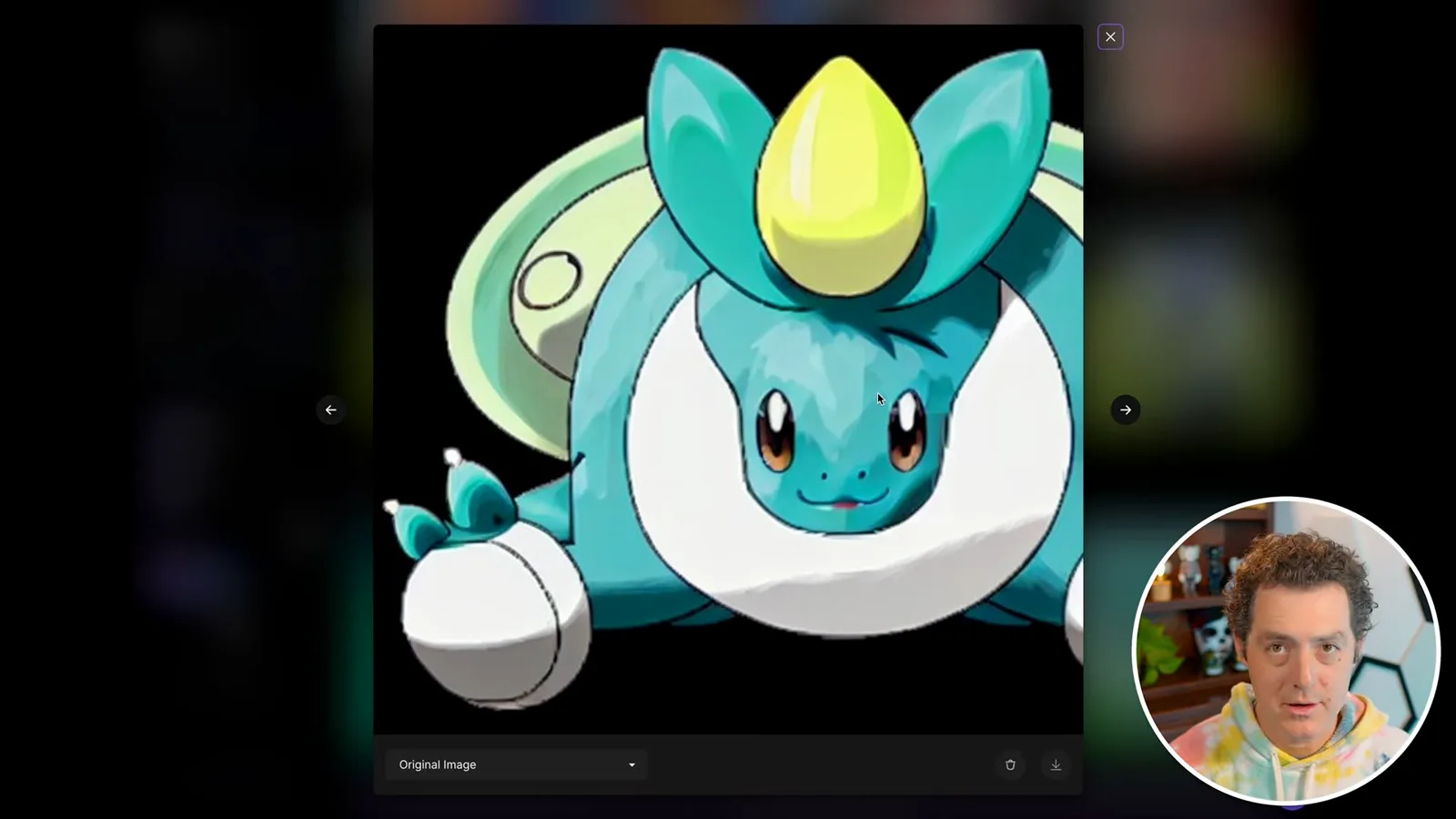 Pokémon model outputs