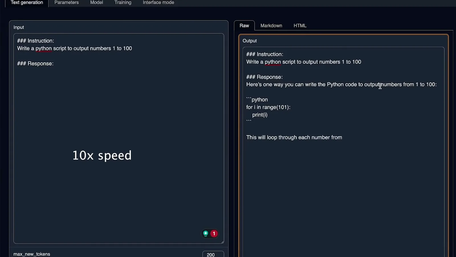 A slow coding response