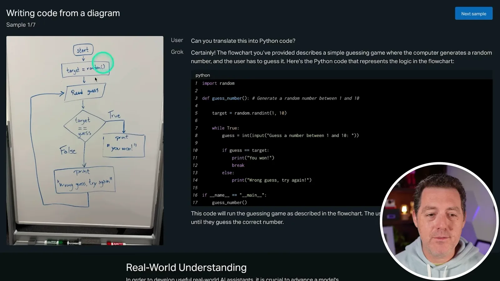 Flowchart to Python