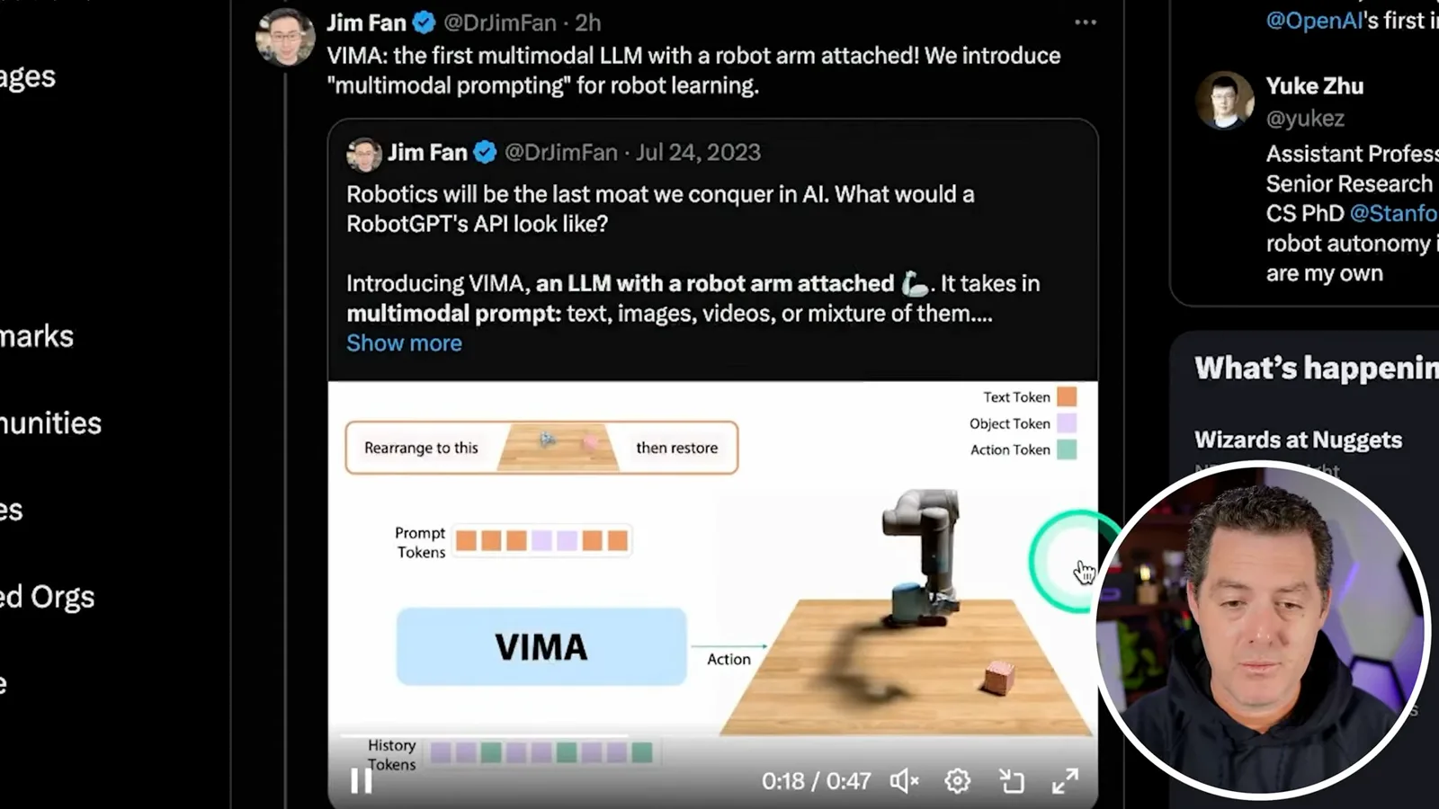 VIMA multimodal robot prompts