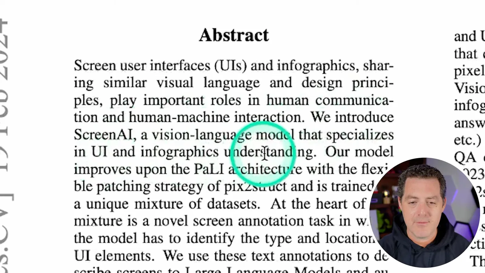 ScreenAI research