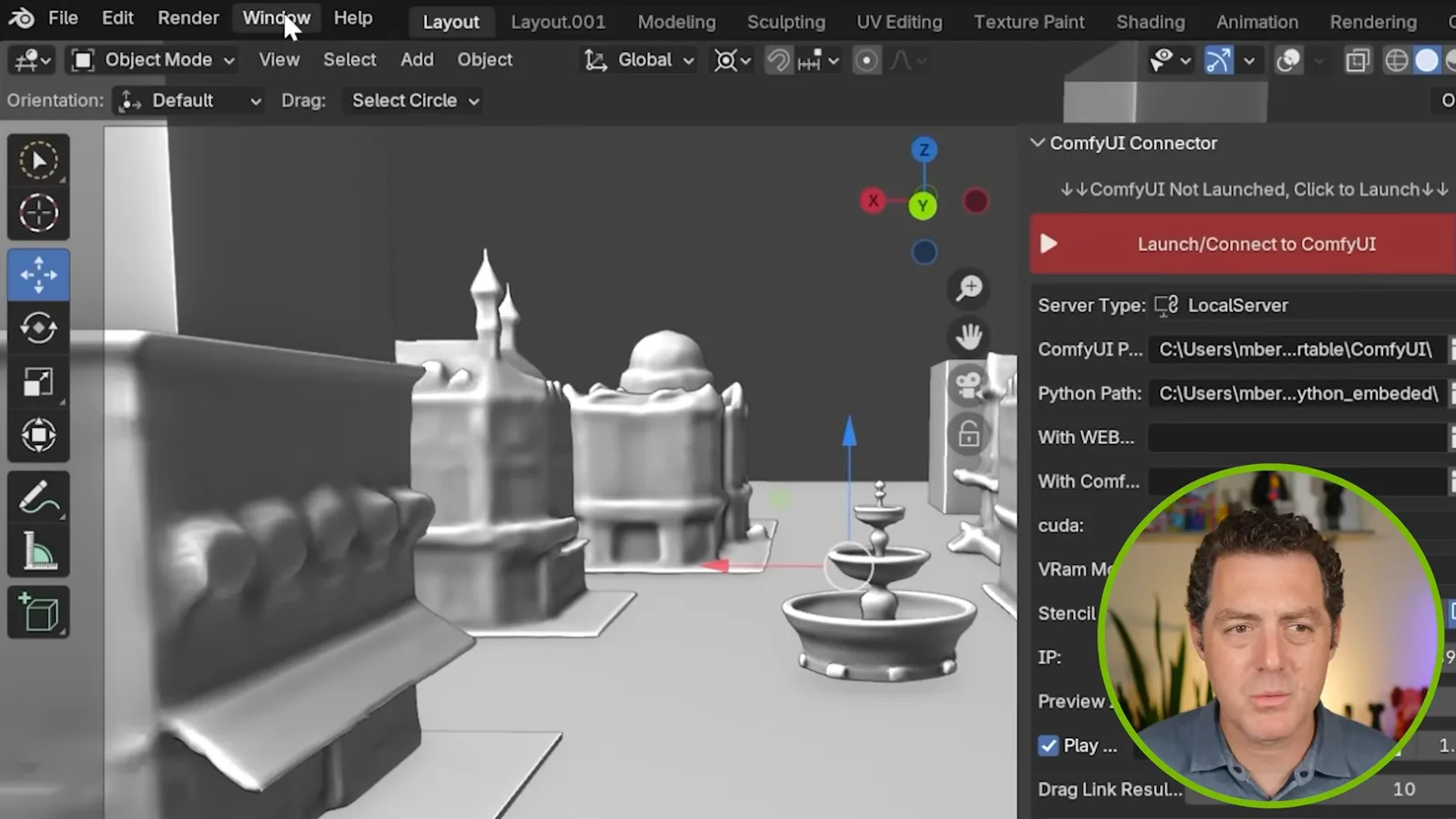 Connecting Blender and ComfyUI