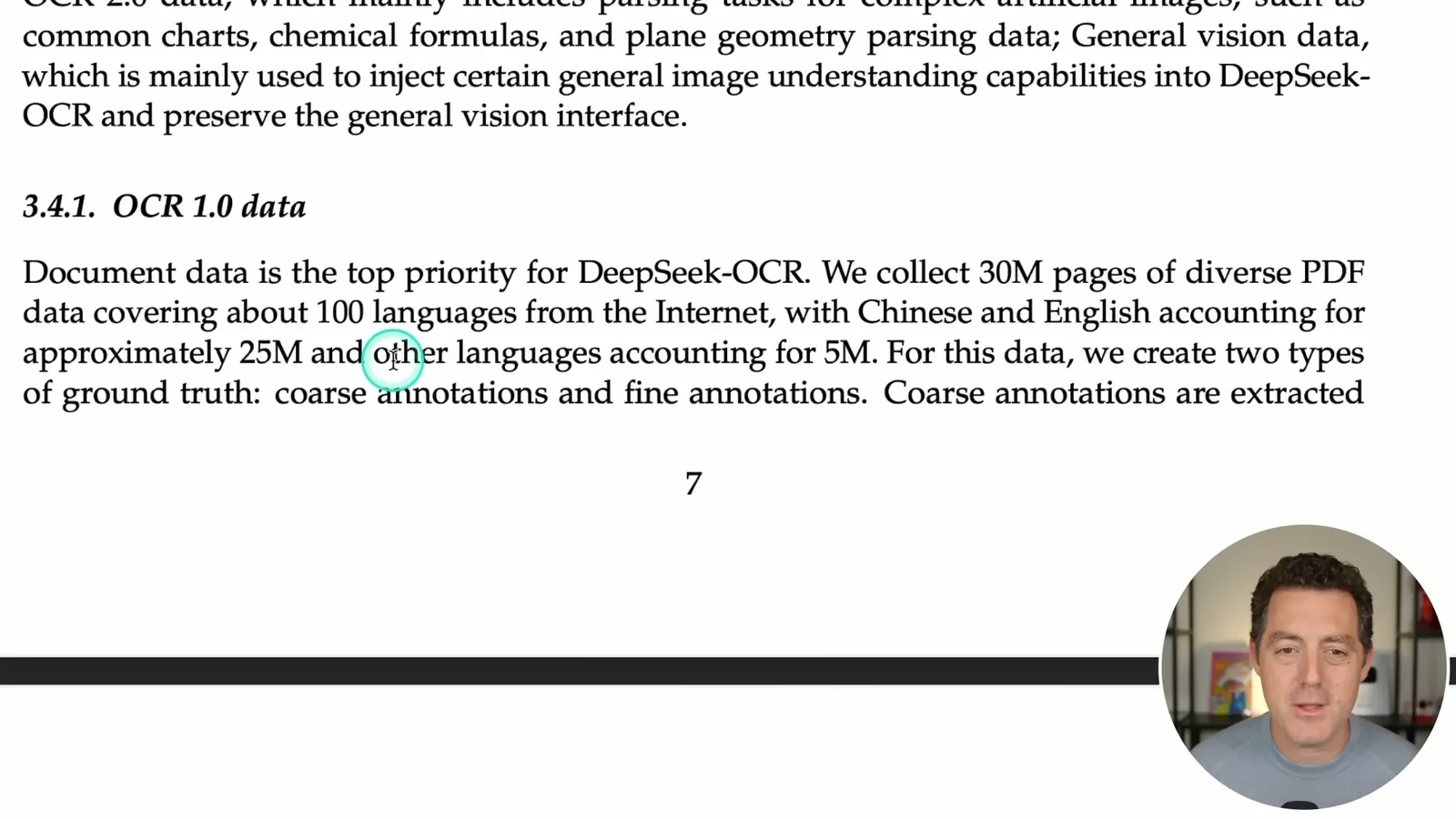 PDF data for OCR training
