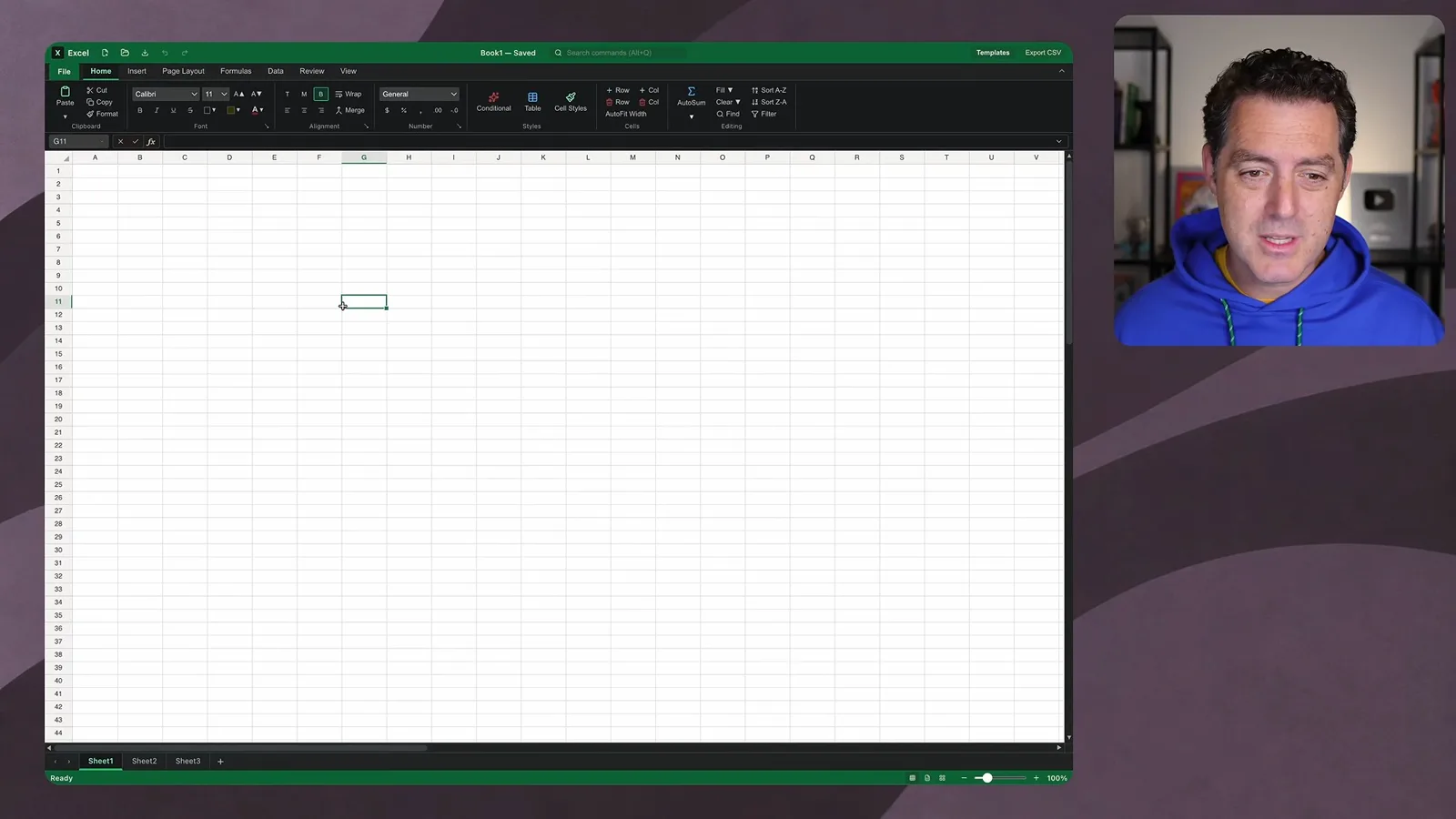 Spreadsheet interface prototype