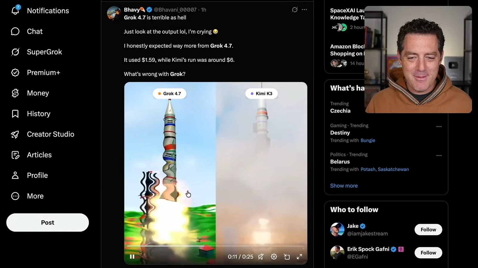 Third-party rocket demo