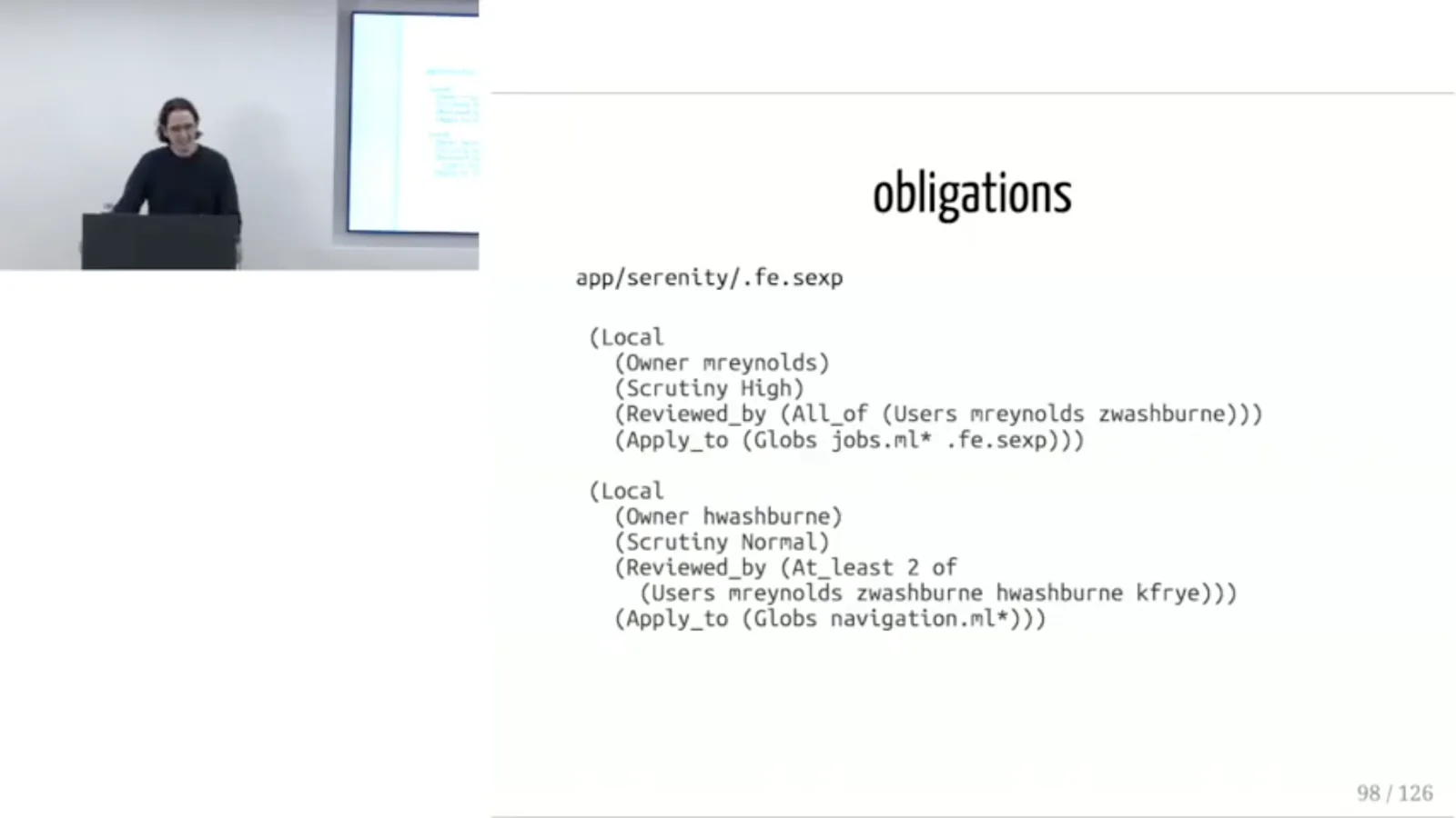 File review obligations