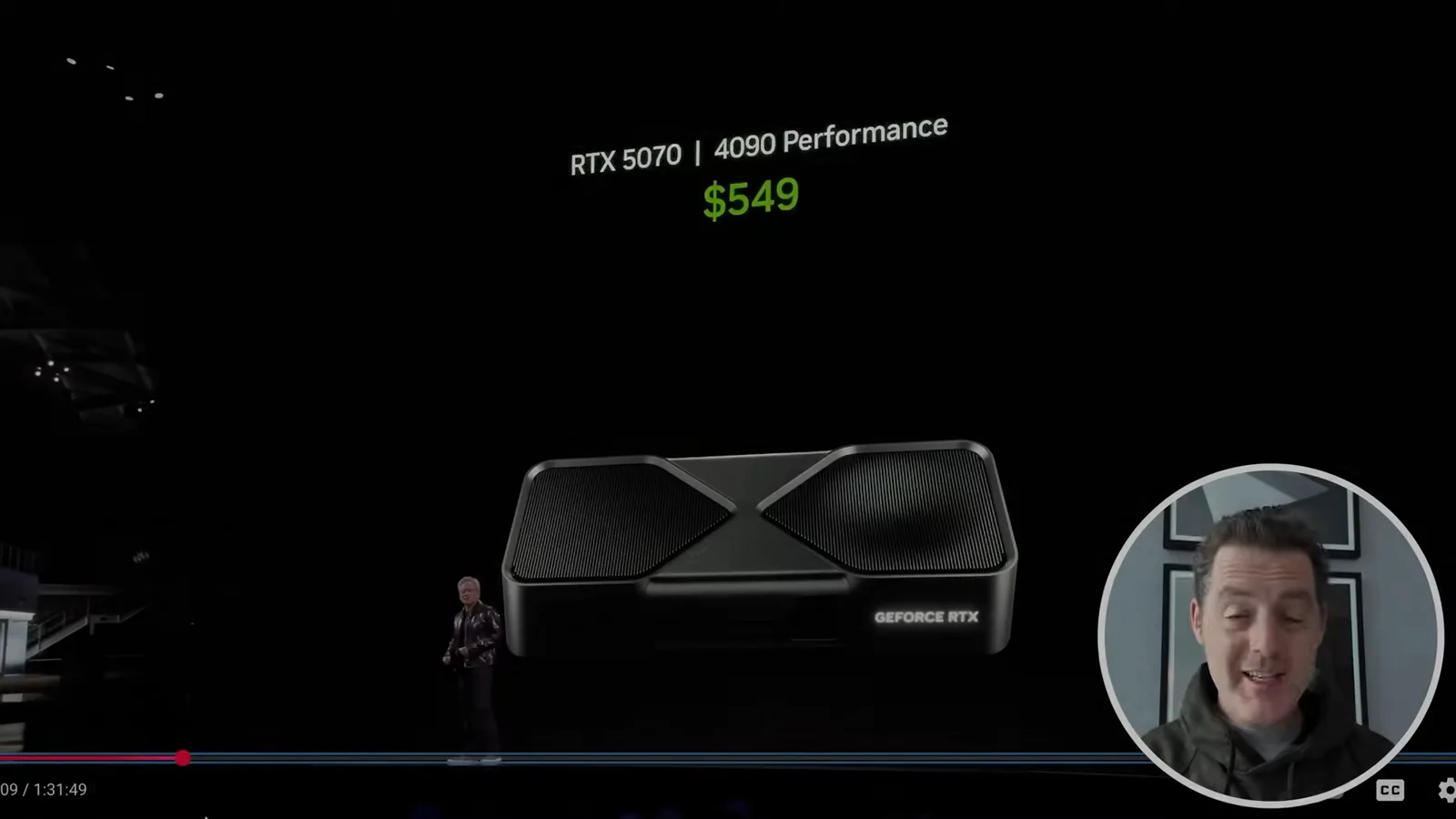 RTX 5070 launch comparison