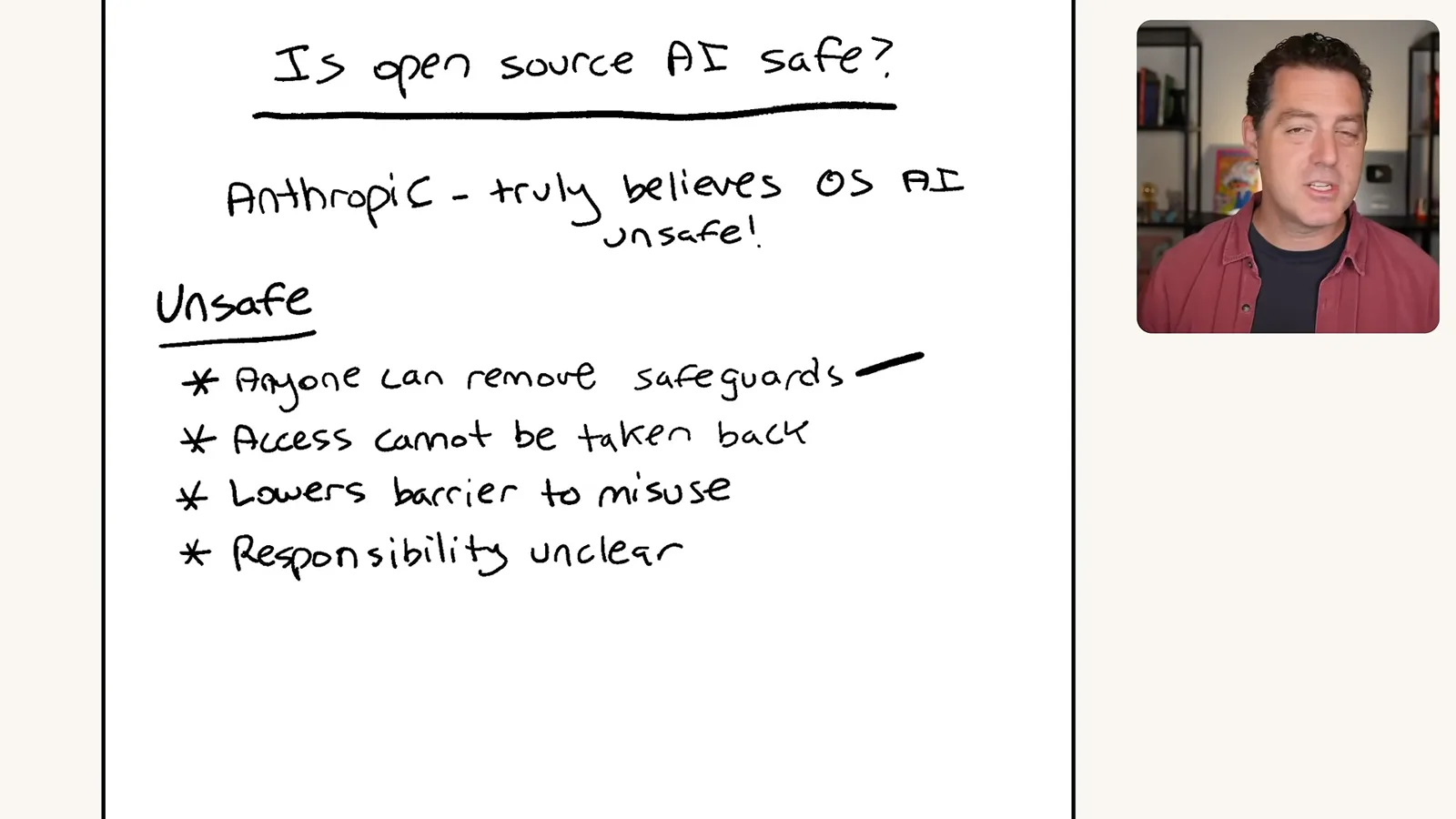 Arguments about open-model risks