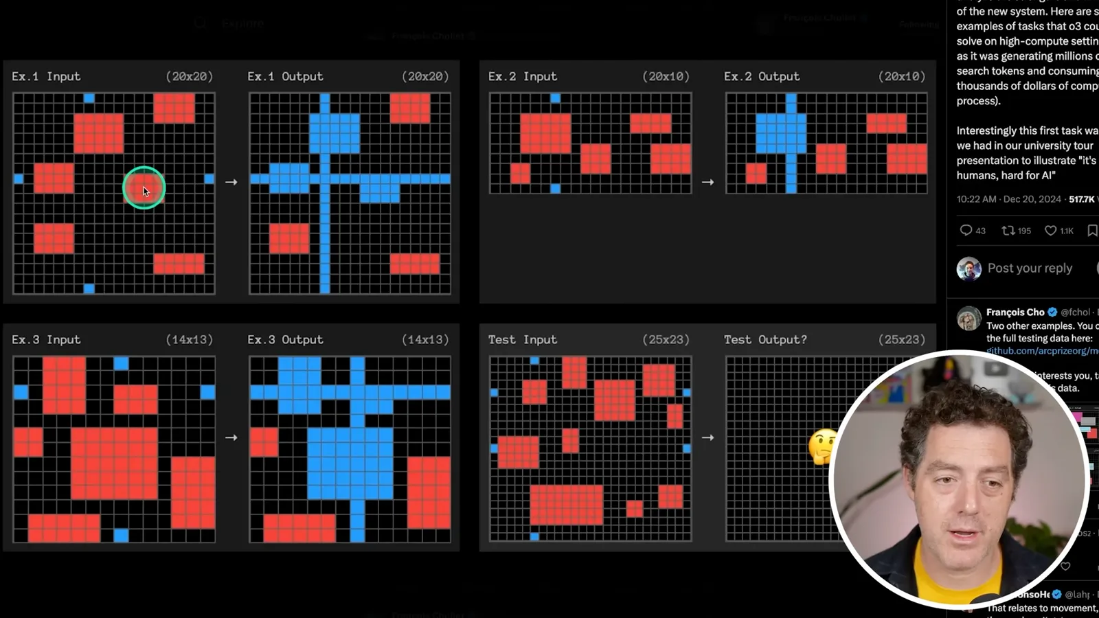An ARC grid puzzle