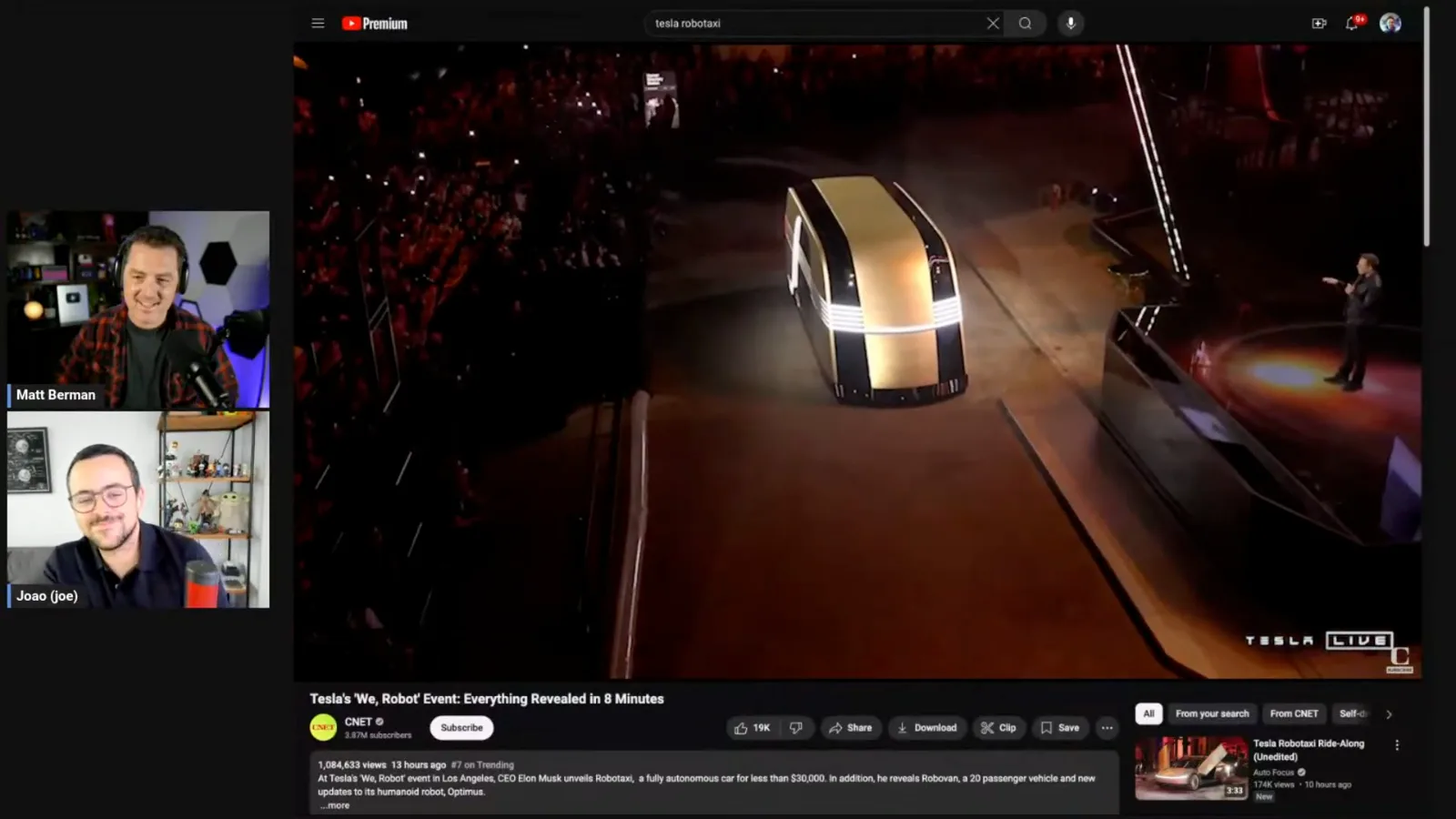 Tesla’s Robovan presentation