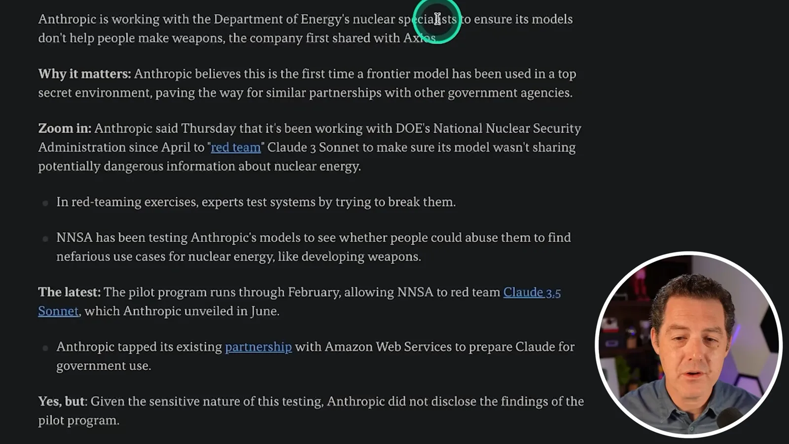 Nuclear safety red-teaming report