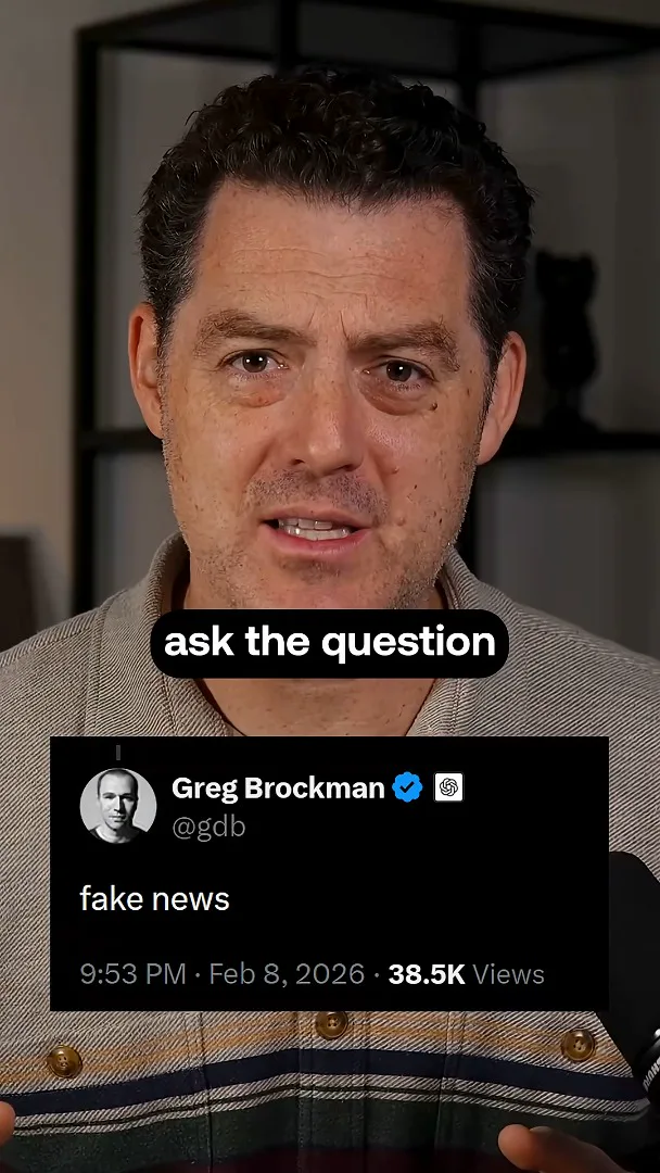 OpenAI's denial shown in the video