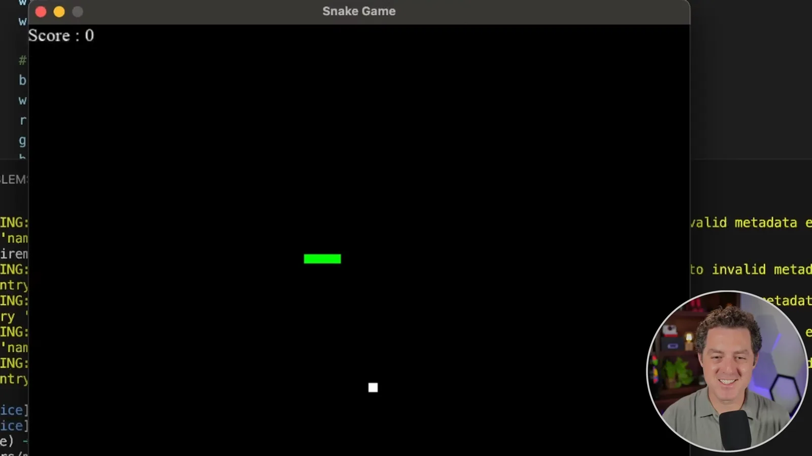 Generated Snake game