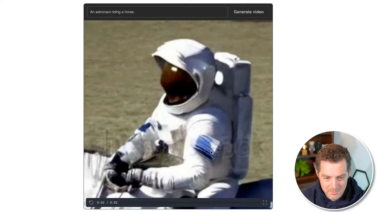 ModelScope text-to-video example
