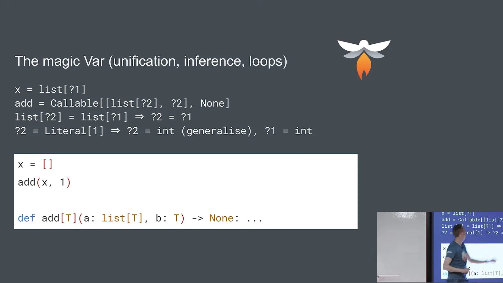 Inferring an empty list