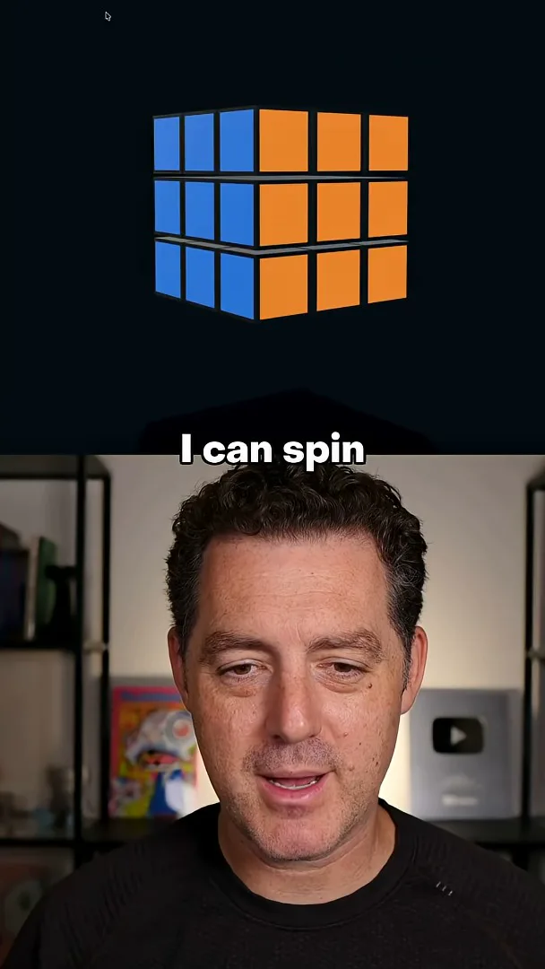 The initial cube