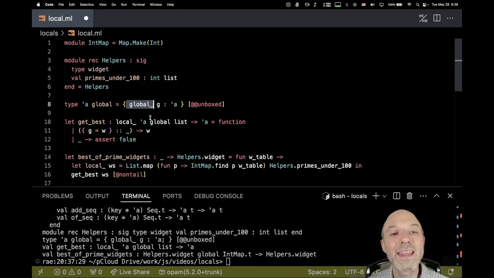 A globally modal wrapper