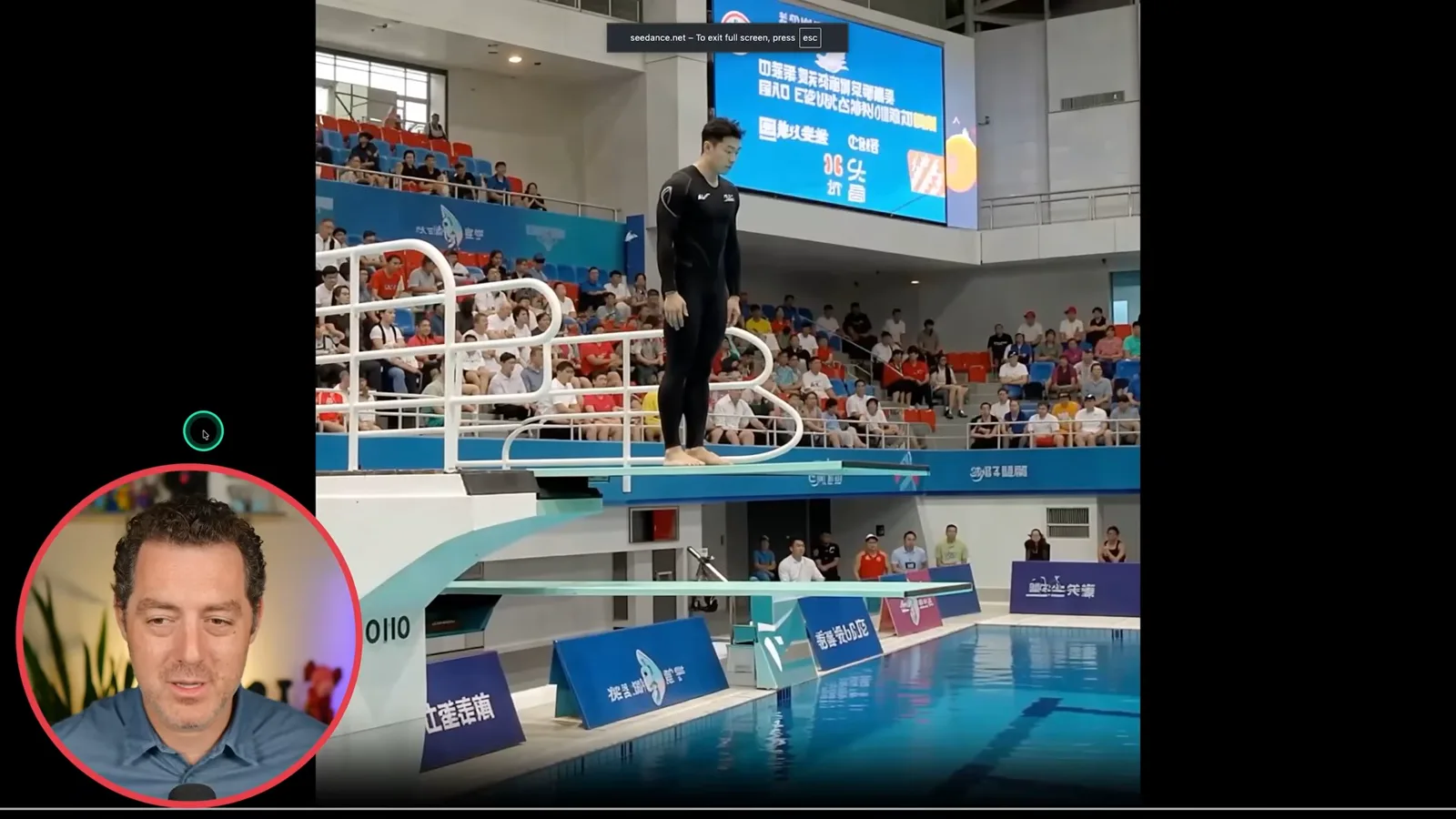 High-diving example
