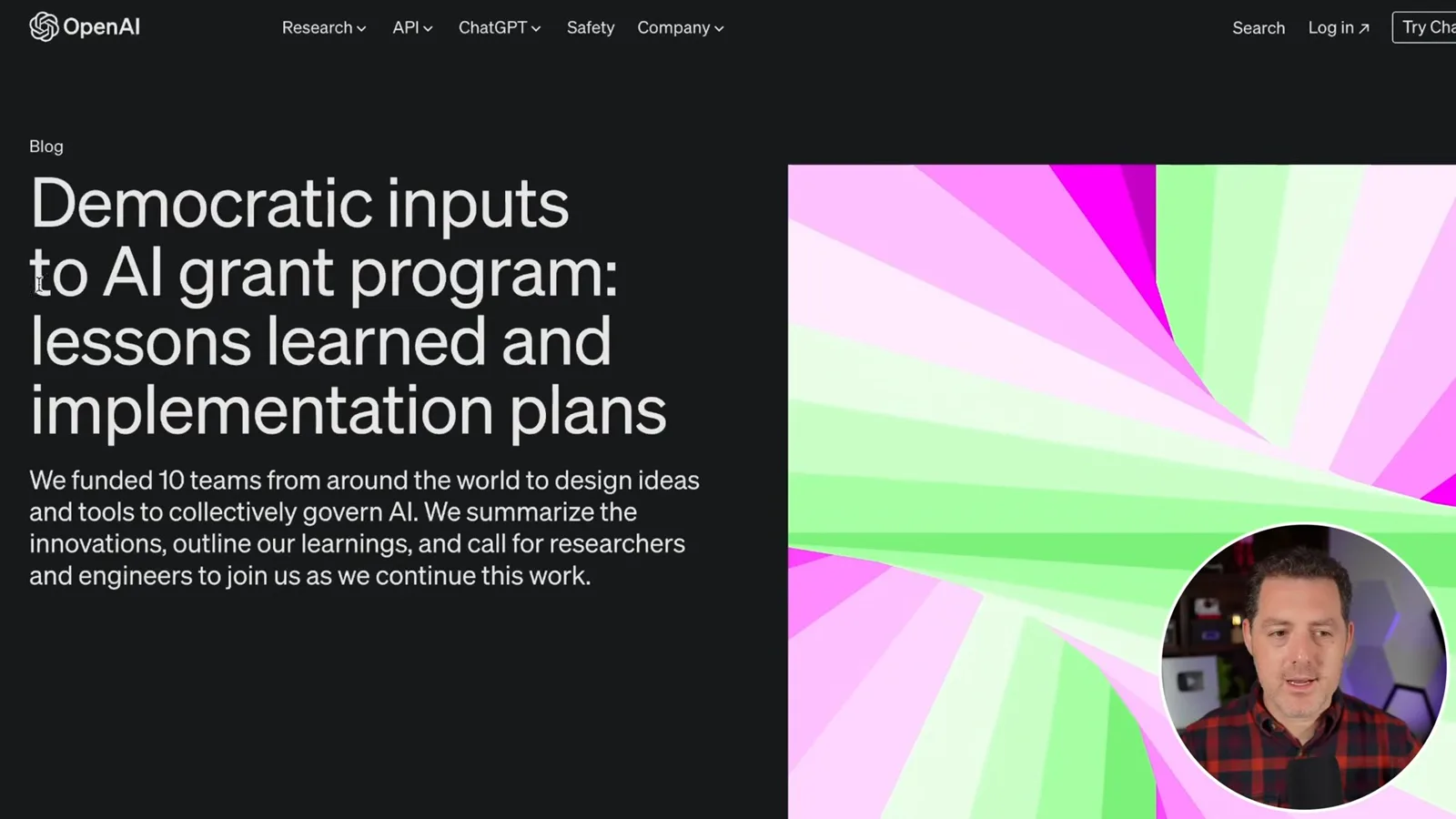 Democratic Inputs to AI grant program