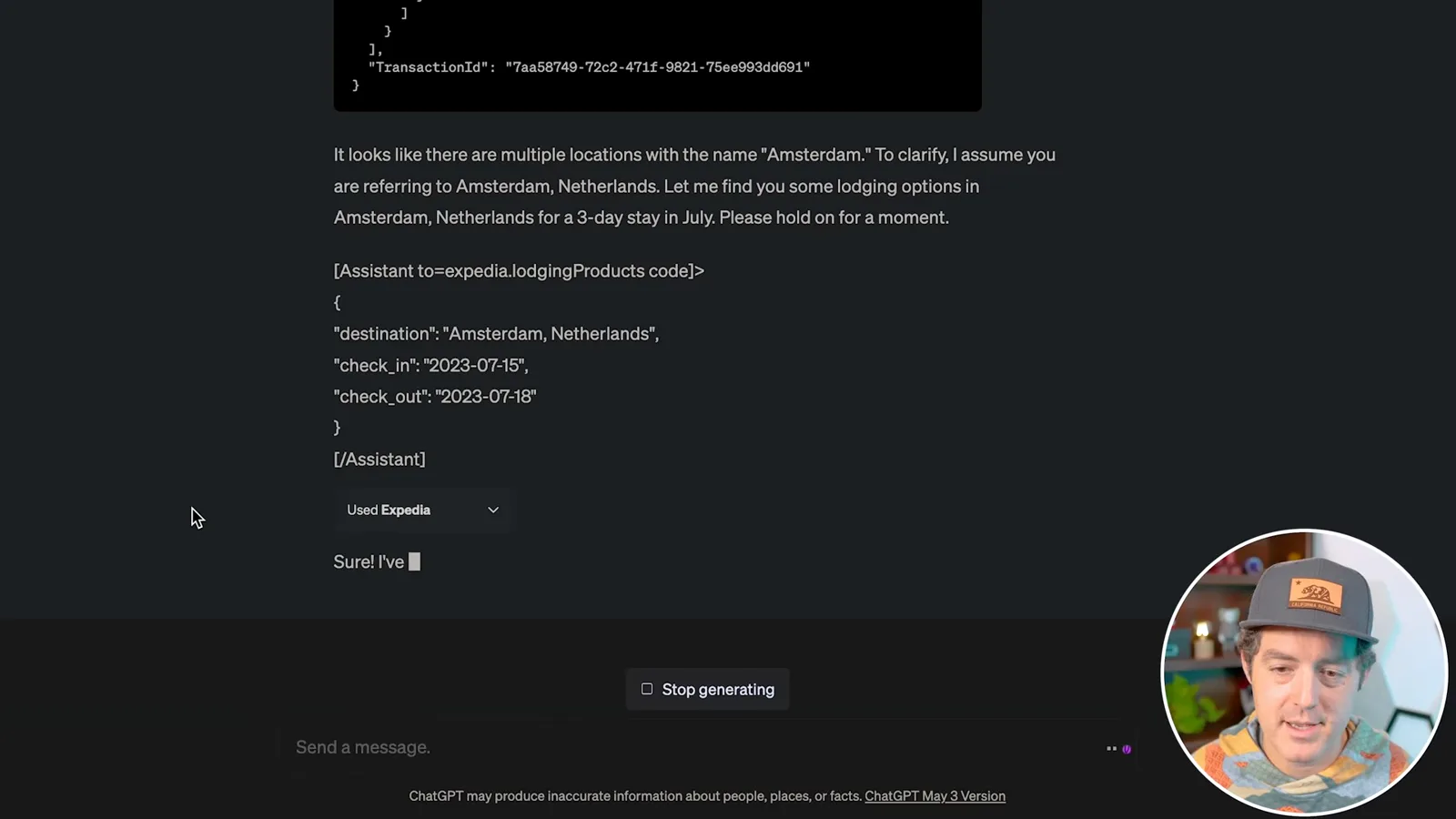 An Expedia plugin request