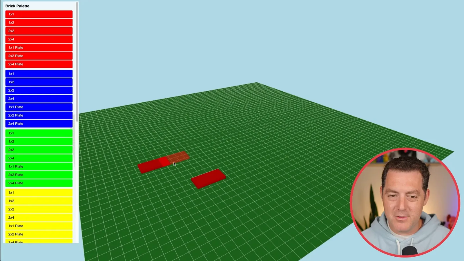 Interactive Lego builder