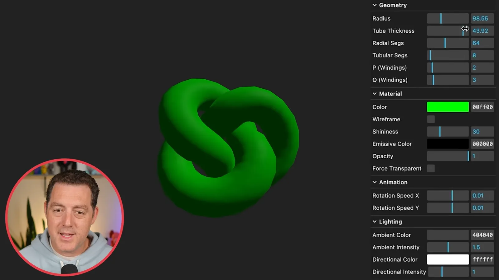 Torus-knot controls