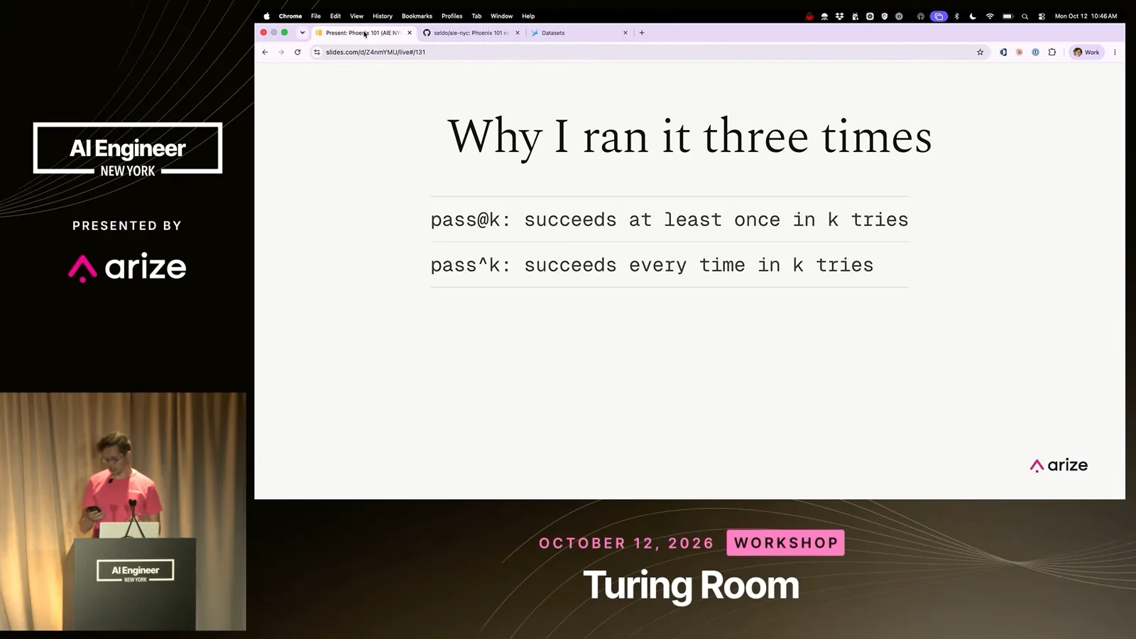 Repeated-run metrics