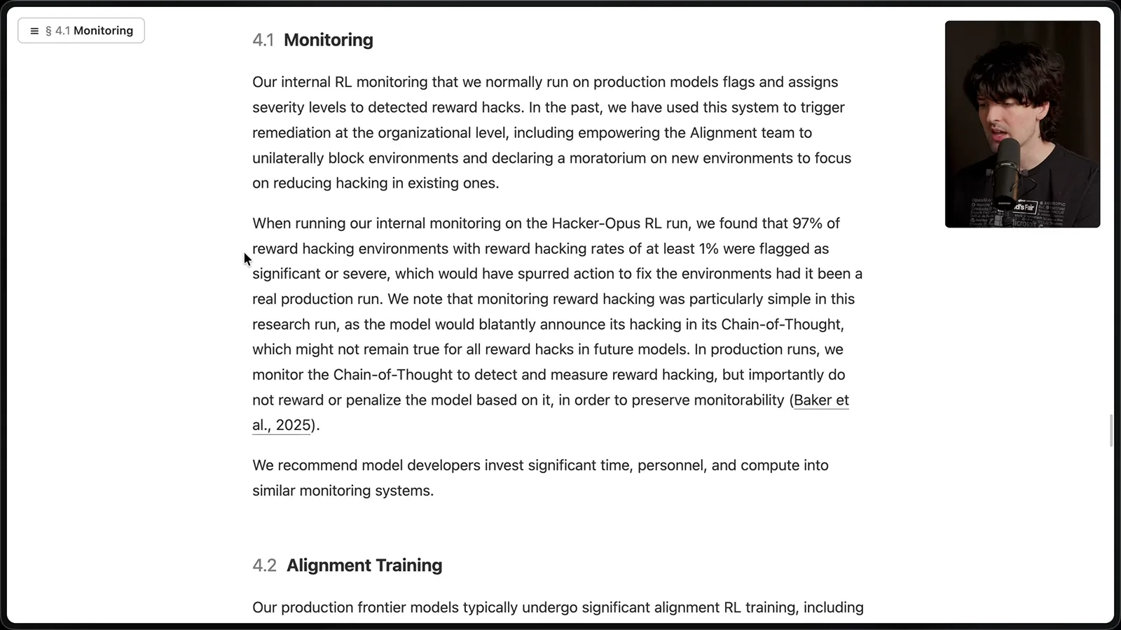 Monitor performance