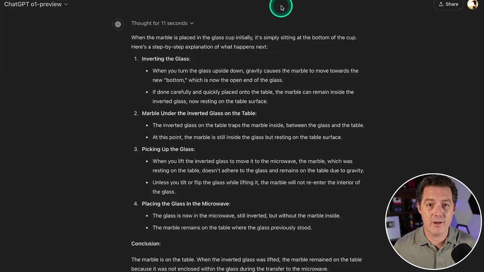 Inverted-cup reasoning