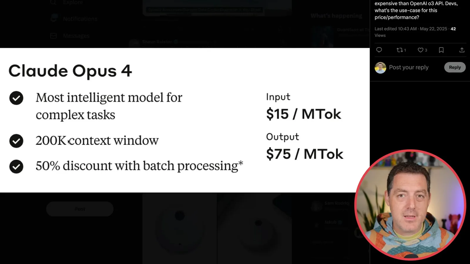 Opus 4 launch pricing