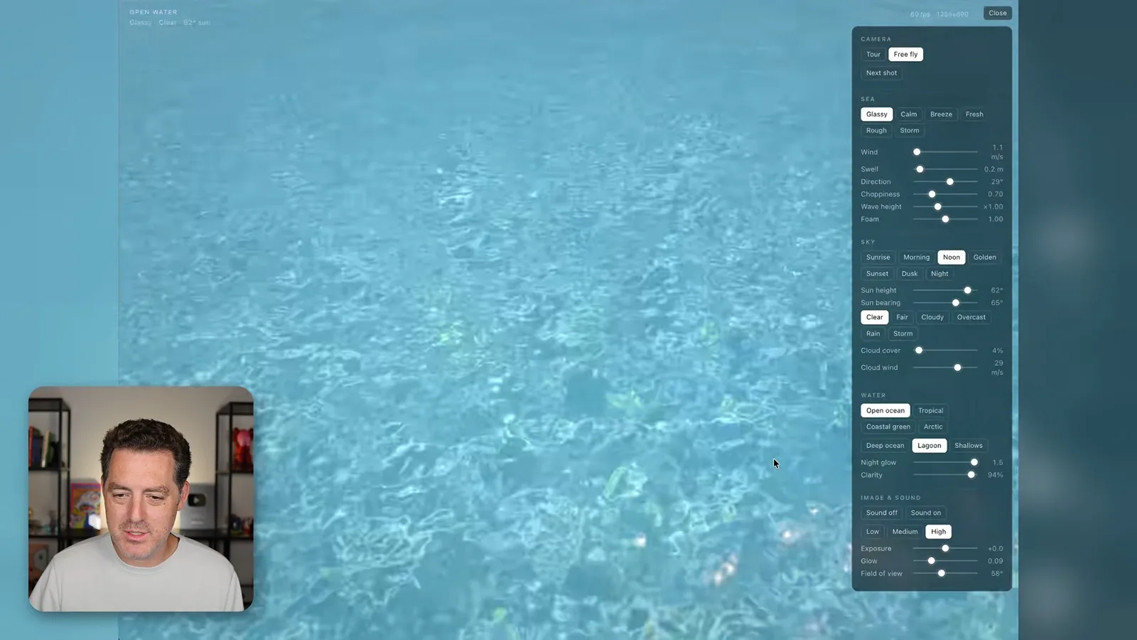 Interactive ocean