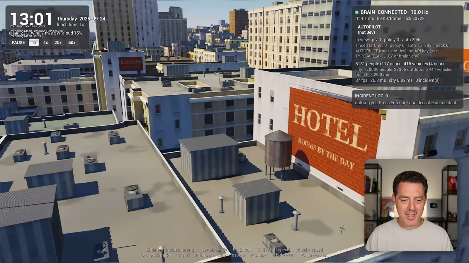 San Francisco simulation
