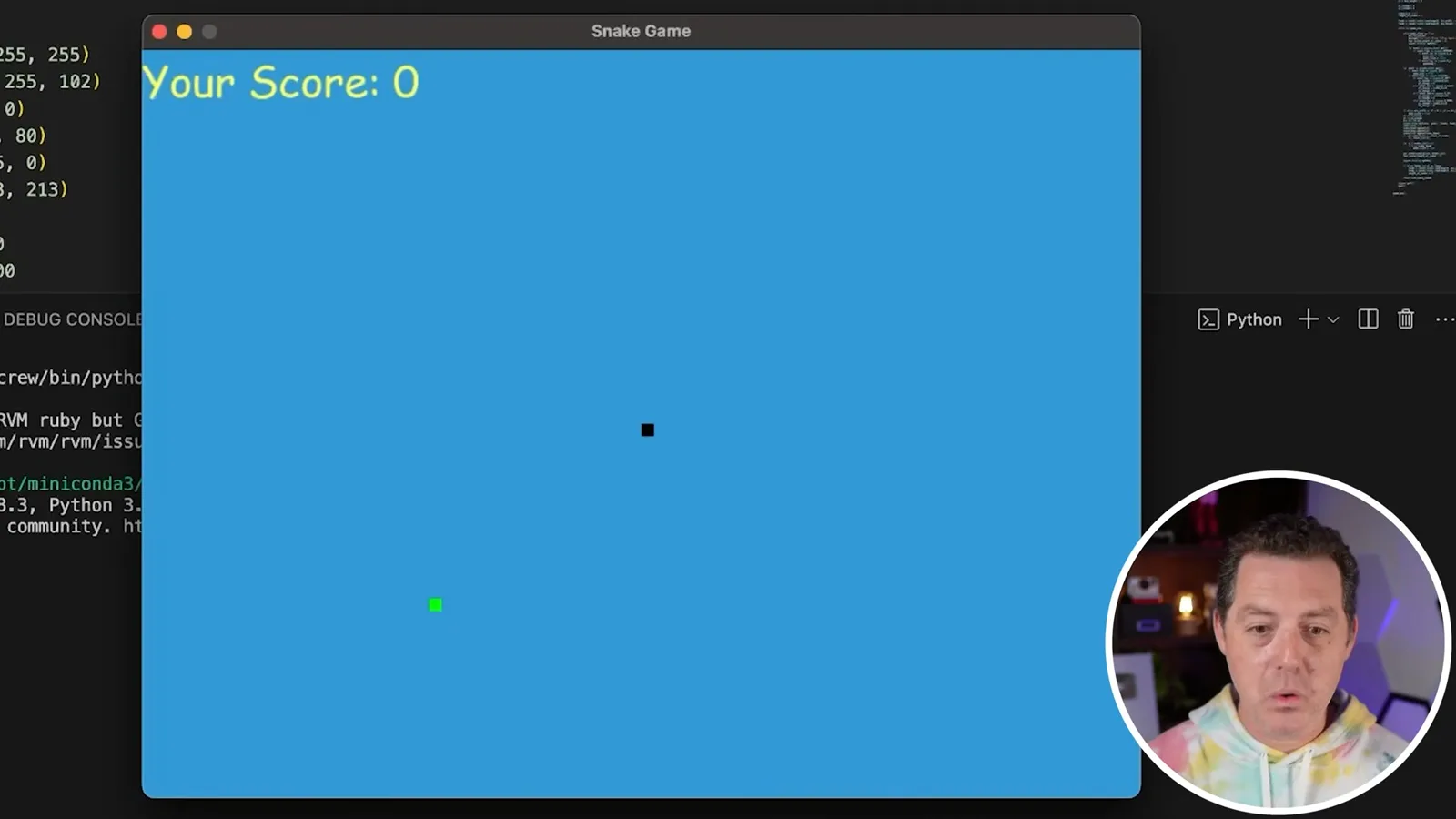 Generated Snake game