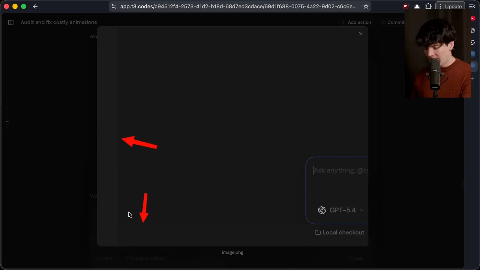 Visual mismatch after a change
