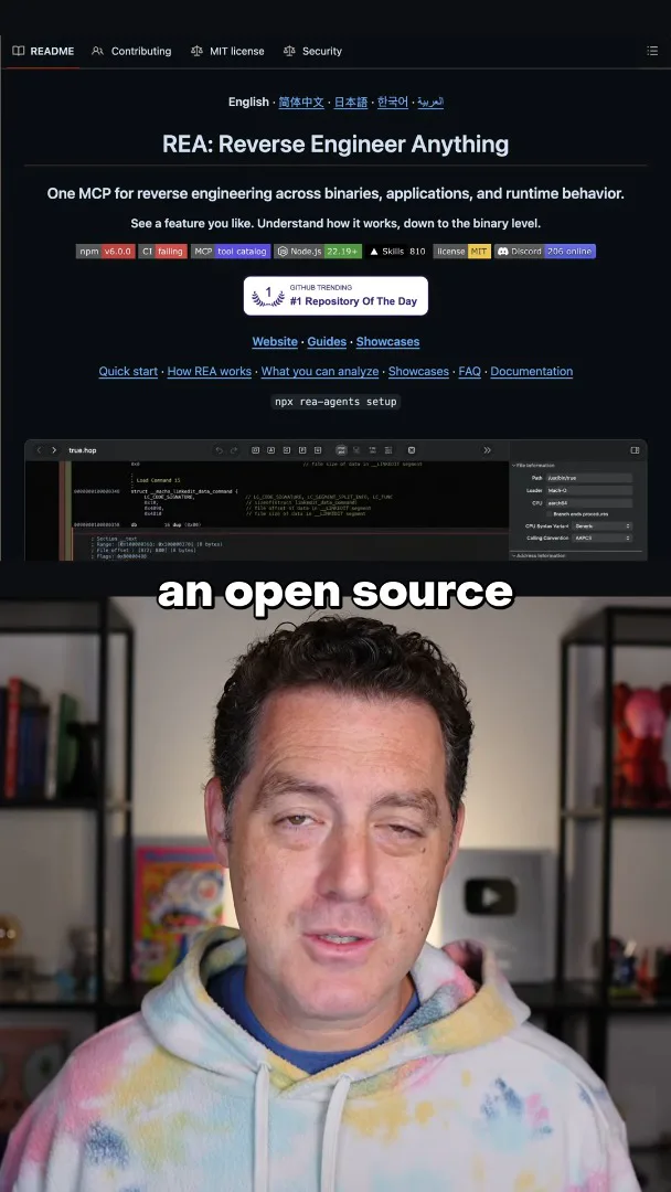 Reverse Engineer Anything repository
