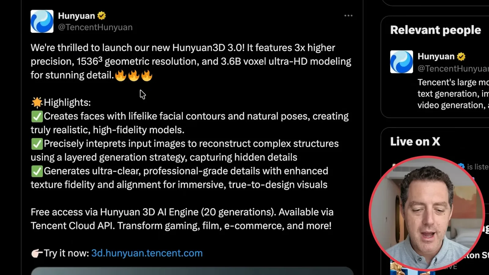 Hunyuan3D 3.0 announcement