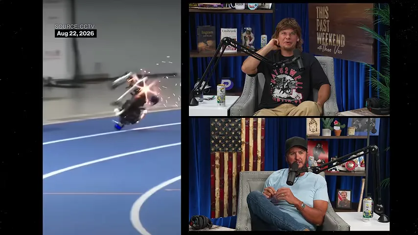 Robot sports clip