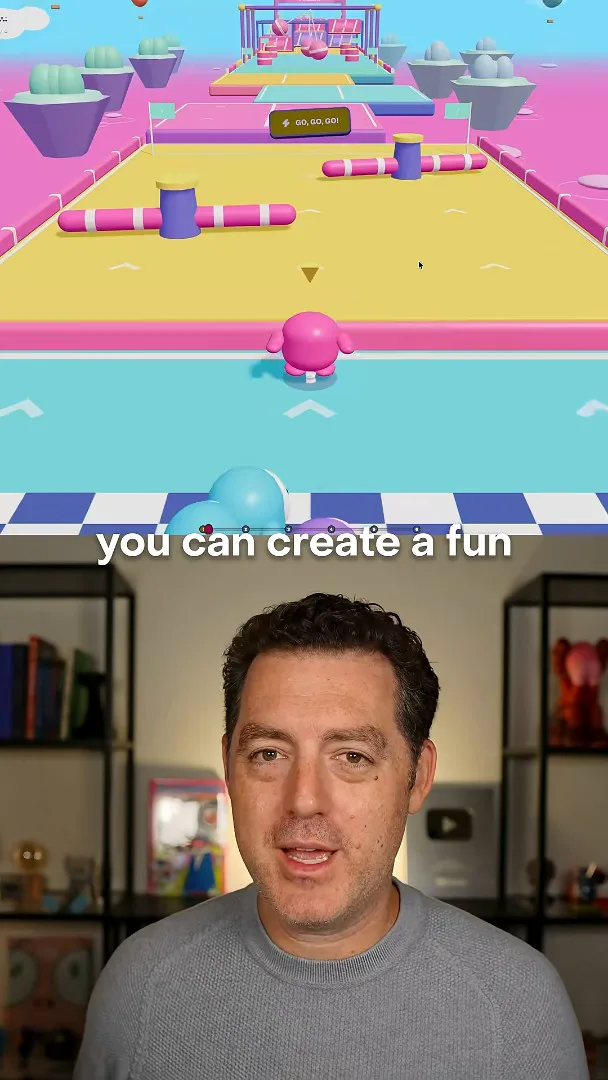 A generated game example