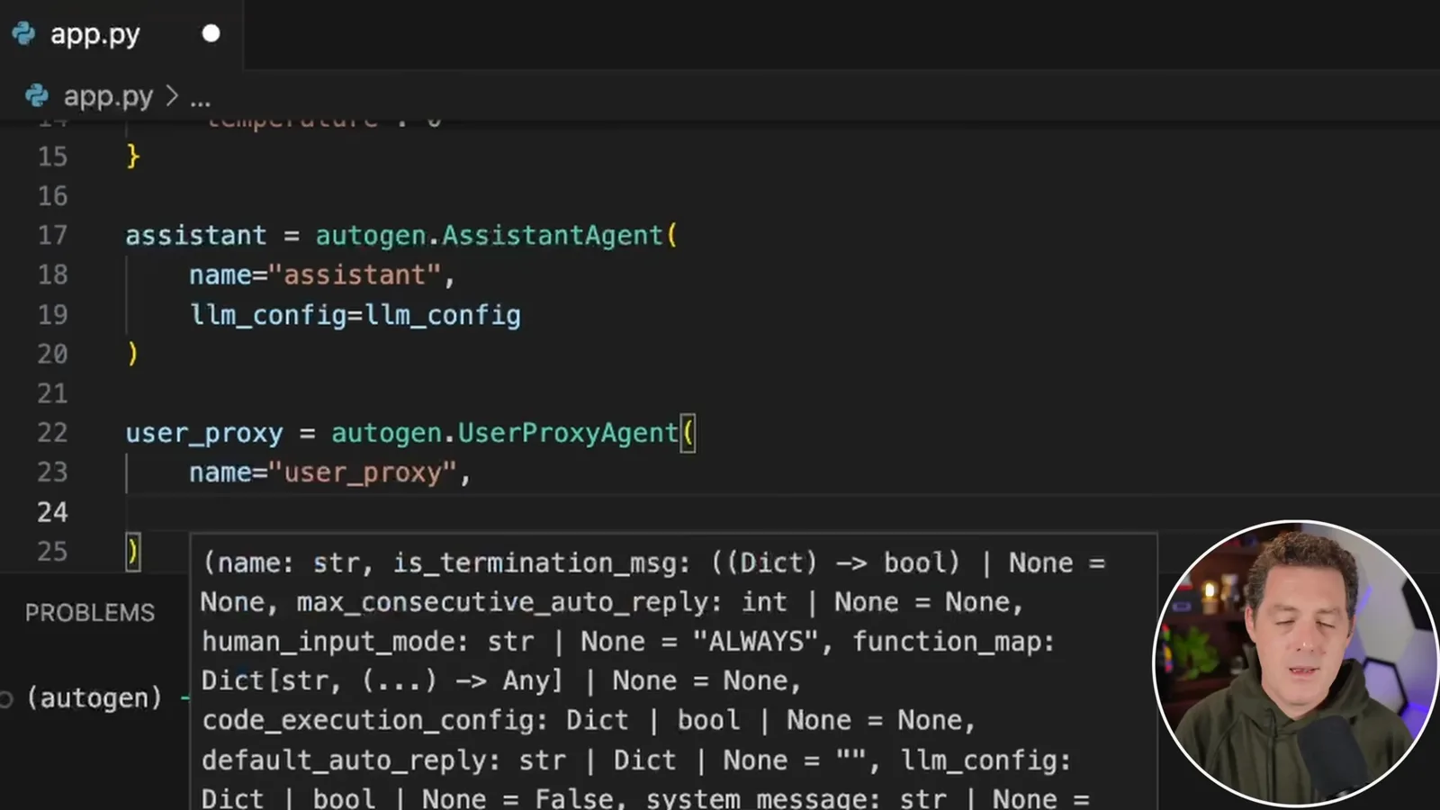 Legacy assistant and user proxy