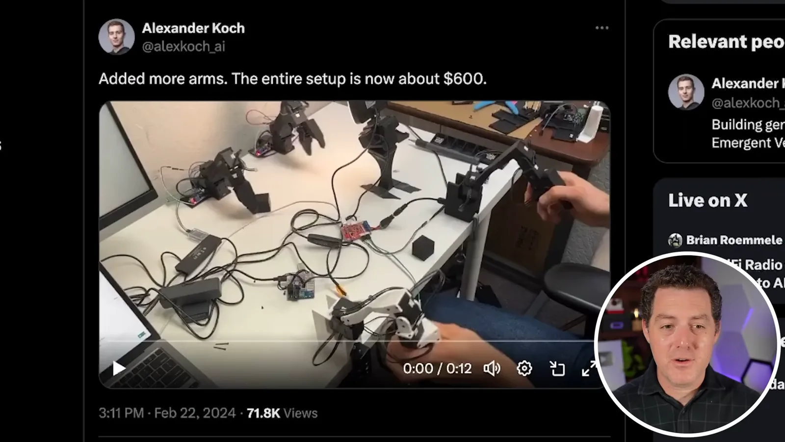 A multi-arm prototype