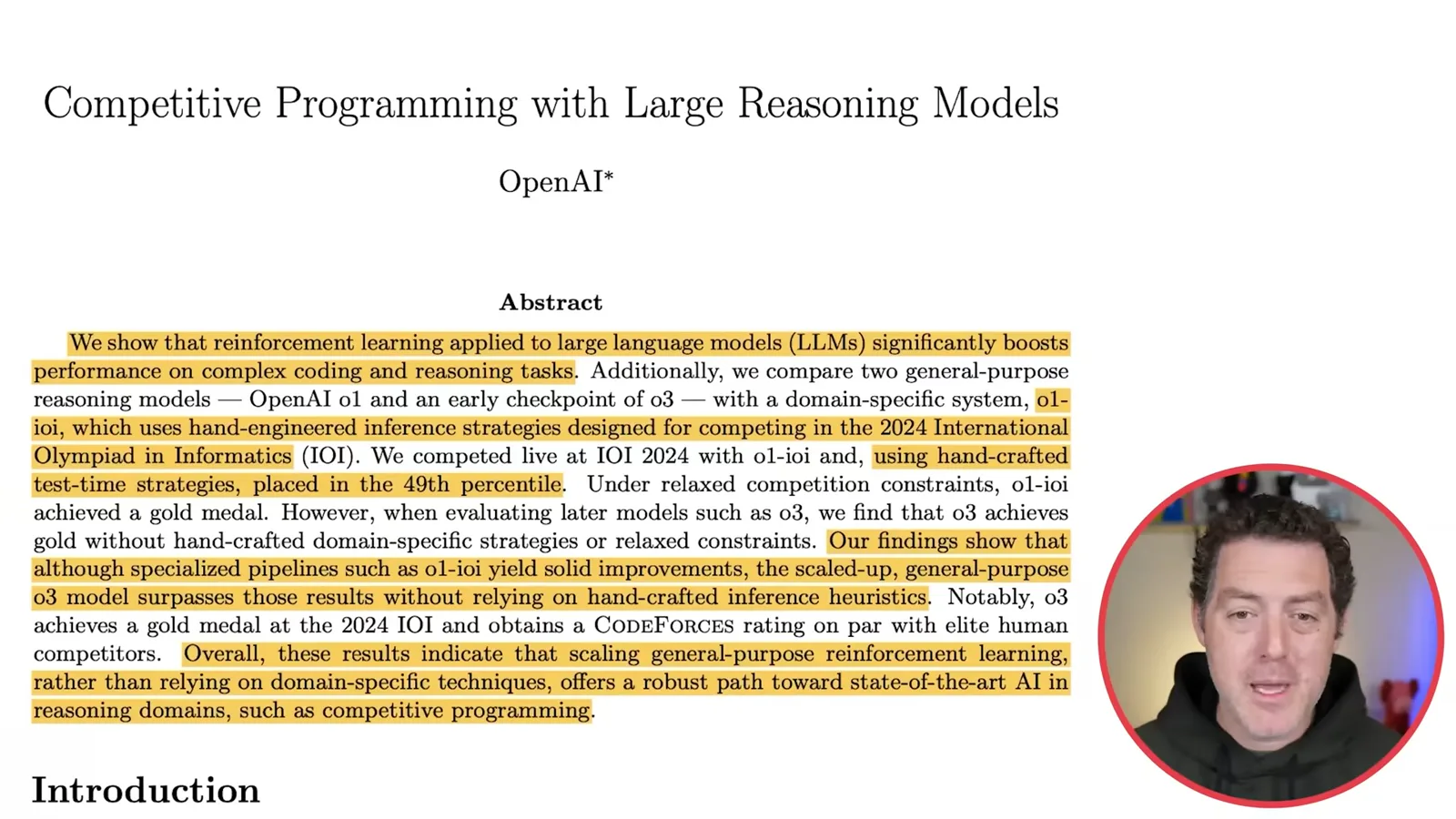 OpenAI’s competitive programming paper
