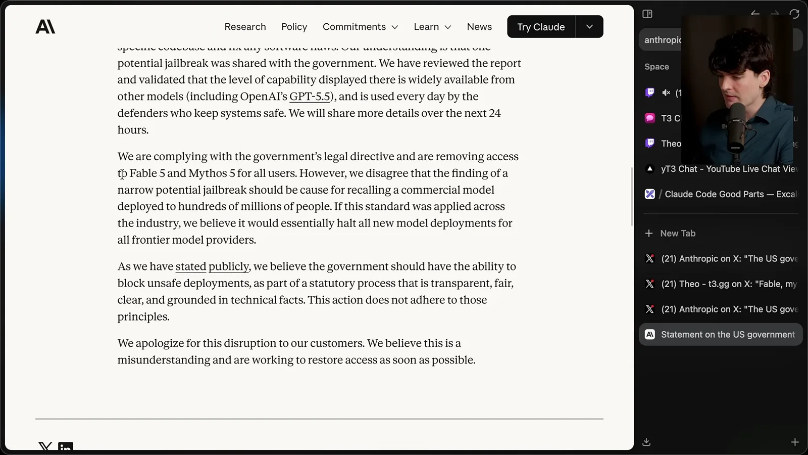 Compliance and disagreement