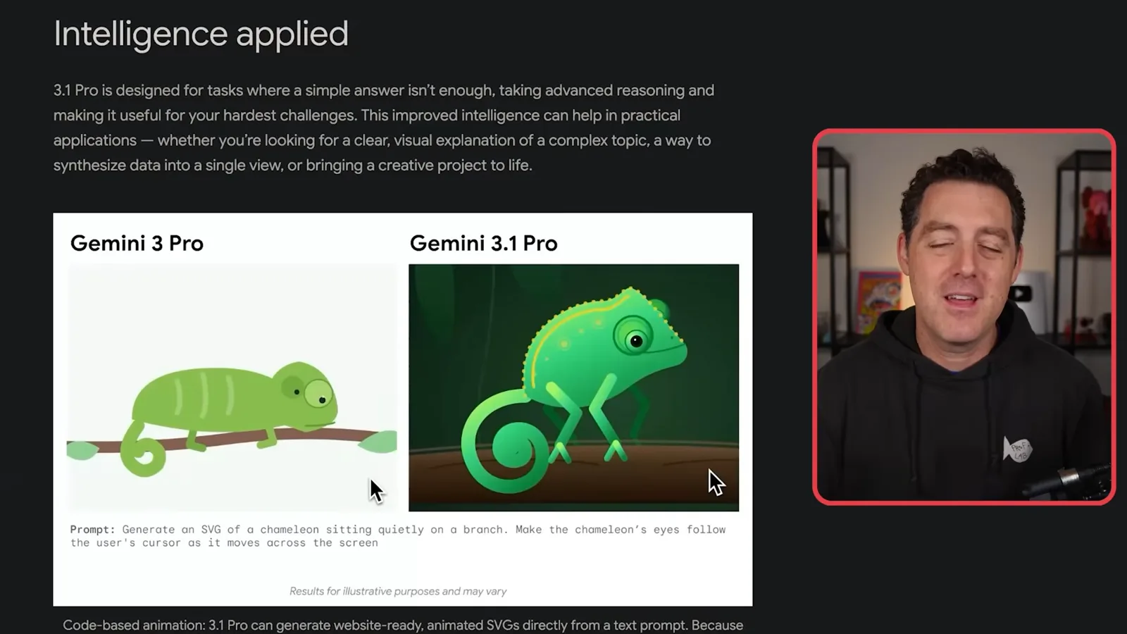 Chameleon SVG comparison